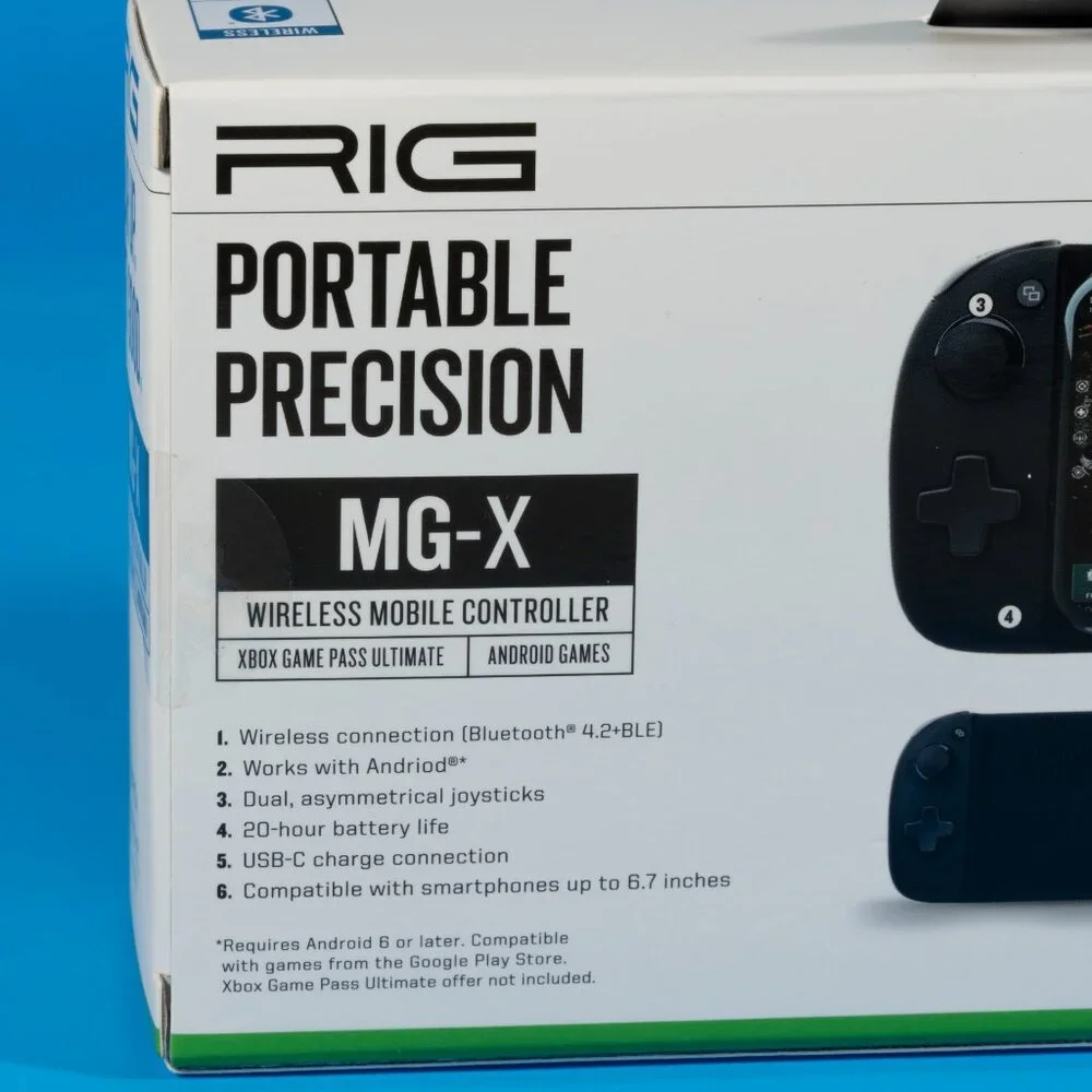 RIG Nacon MG-X Wireless Mobile Game Controller for Android Smartphone NEW